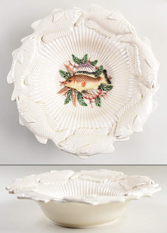 La Mer 12" Round Vegetable Bowl by Fitz & Floyd-1