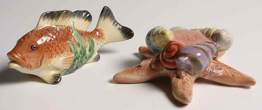 La Mer Stacking Salt & Pepper Set by Fitz & Floyd-1