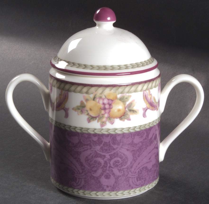 Venezia (Dinnerware) Sugar Bowl & Lid by Fitz & Floyd-1