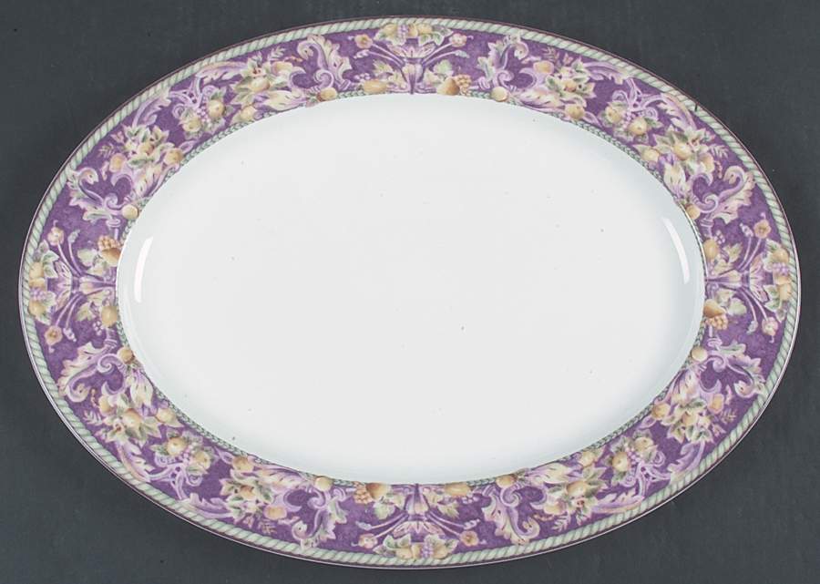 Venezia (Dinnerware) 17" Oval Serving Platter by Fitz & Floyd-1