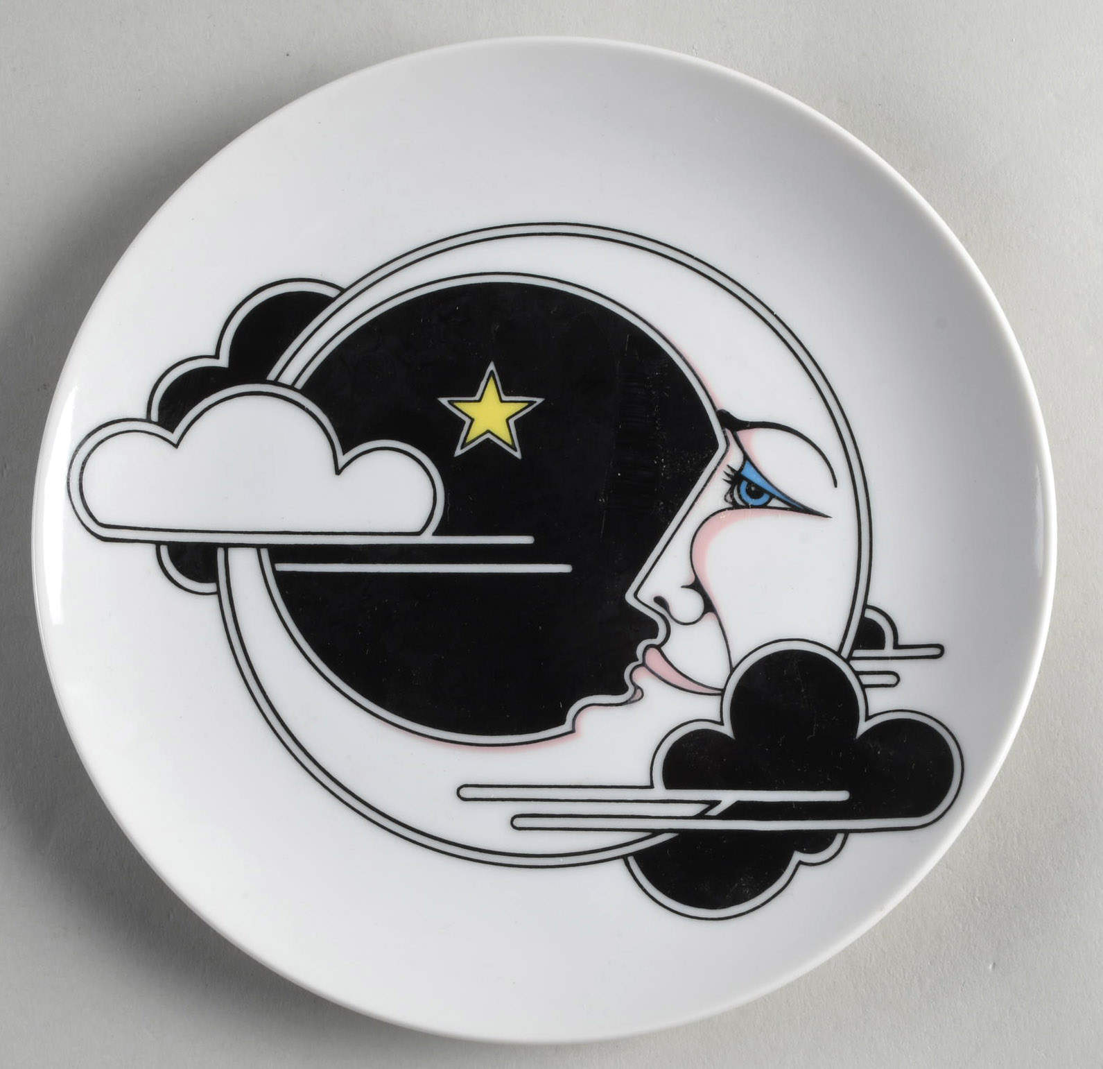 Variations (Moonglow) Salad Plate by Fitz & Floyd-1