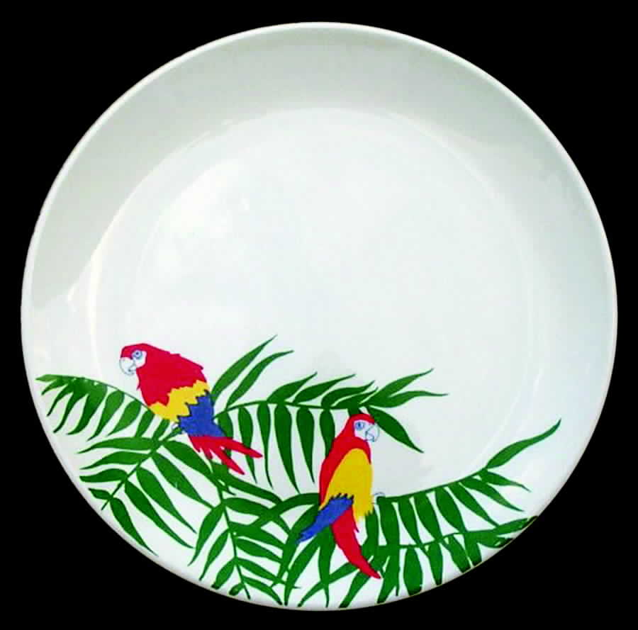 Tropicana Dinner Plate by Federated Potteries-1