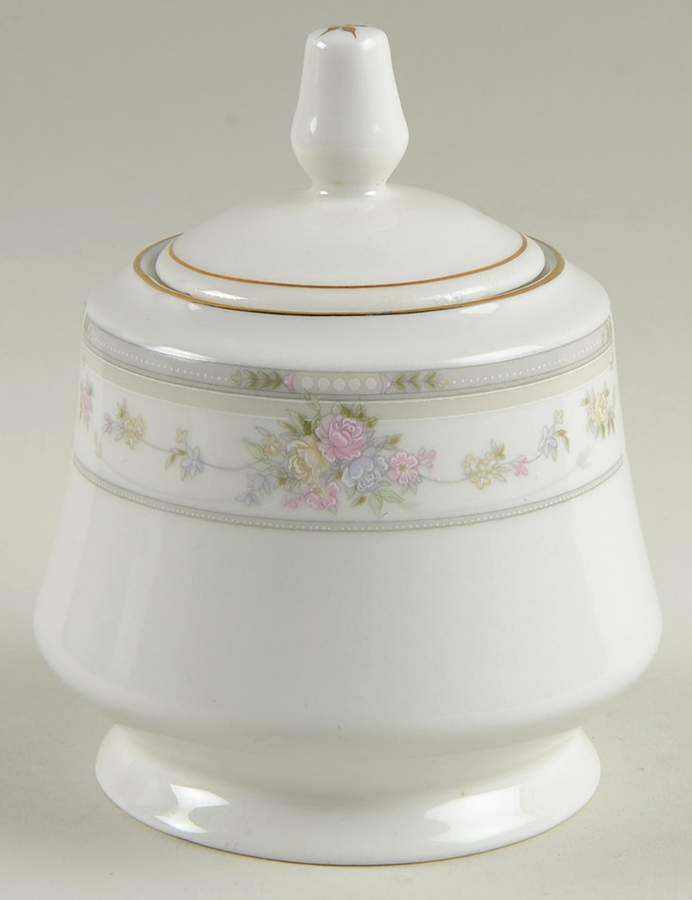 Southampton (Design on Edge) Sugar Bowl & Lid by Farberware-1