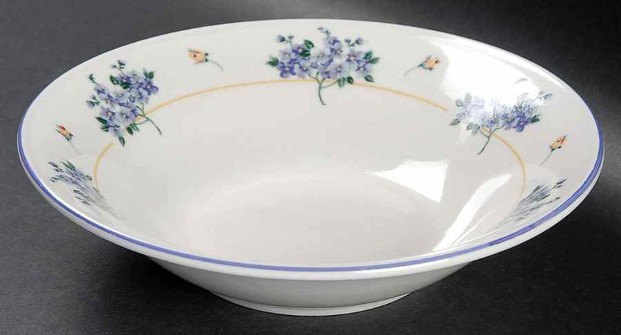 Hydrangea Soup/Cereal Bowl by Farberware-1