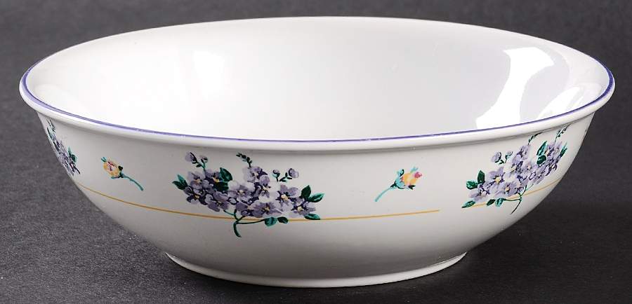 Hydrangea Coupe Cereal Bowl by Farberware-1