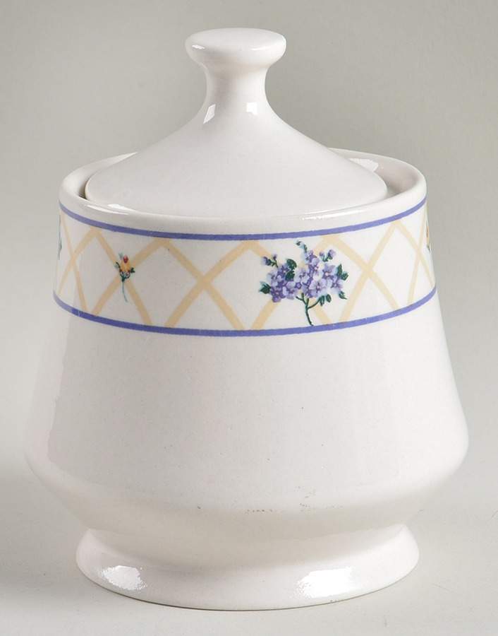 Hydrangea Sugar Bowl & Lid by Farberware-1