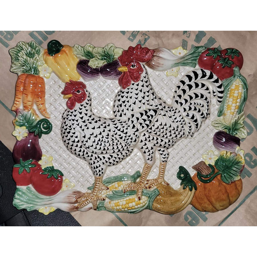 Gardening Gourmet Plaque by Fitz & Floyd-1
