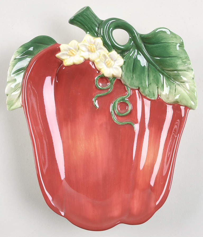 Gardening Gourmet Canape Plate by Fitz & Floyd-1