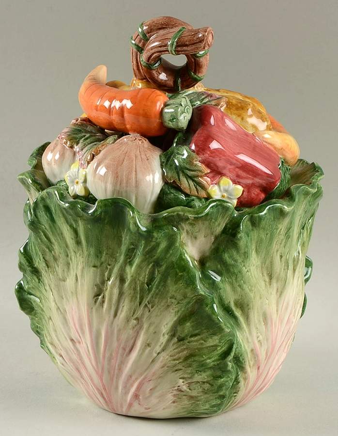Gardening Gourmet Medium Canister & Lid by Fitz & Floyd-1