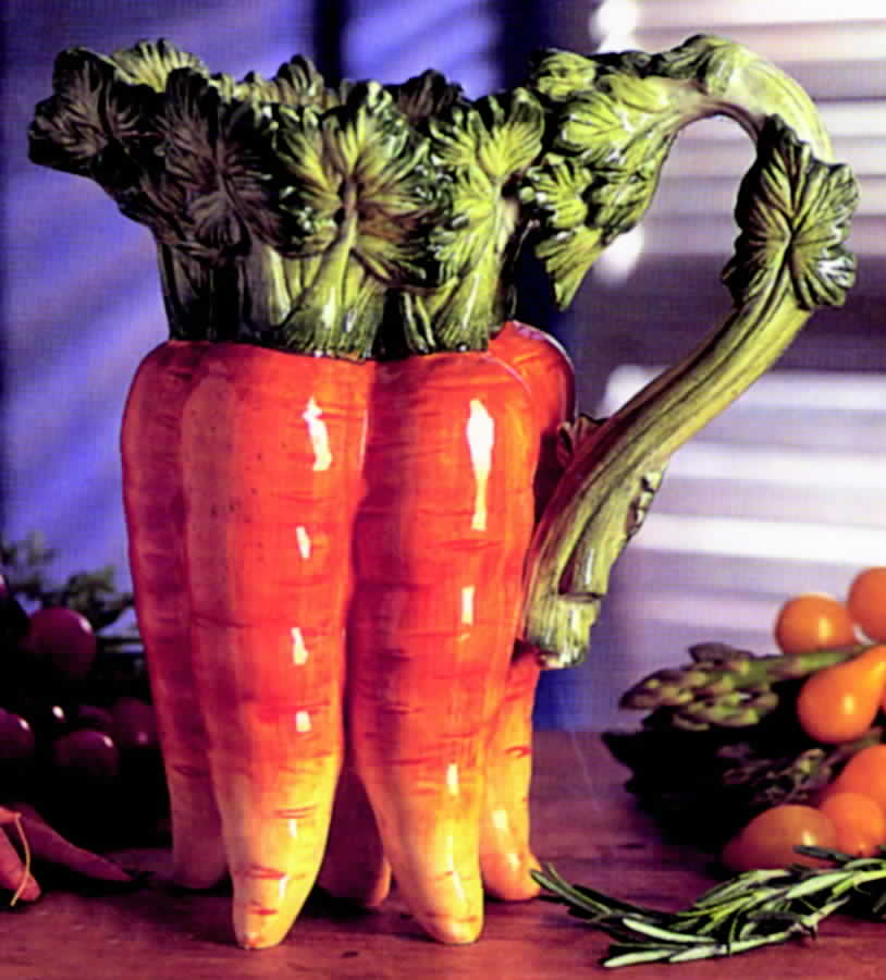 Gardening Gourmet Pitcher by Fitz & Floyd-1