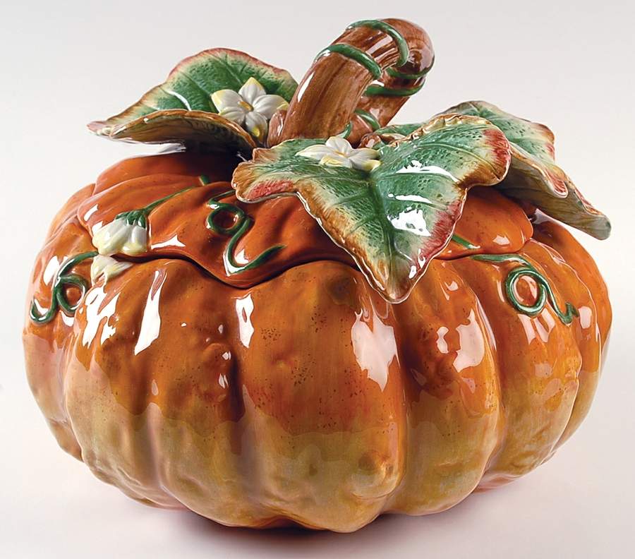 Gardening Gourmet Round Covered Vegetable by Fitz & Floyd-1