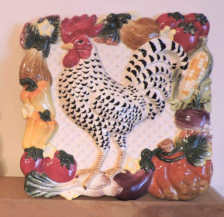 Gardening Gourmet Plaque by Fitz & Floyd-1