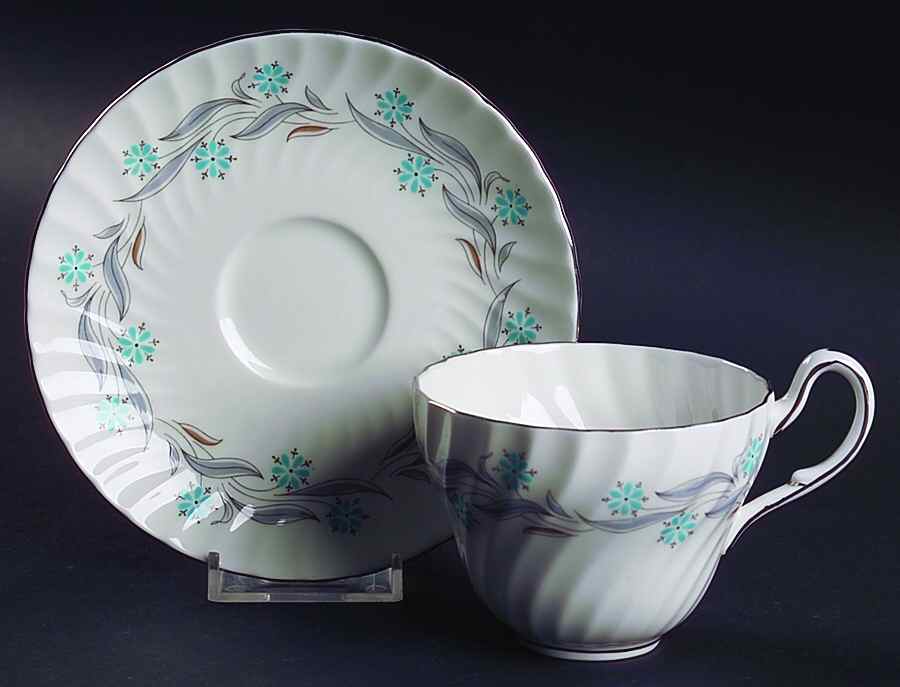 Prelude Flat Cup & Saucer Set by Foley-1