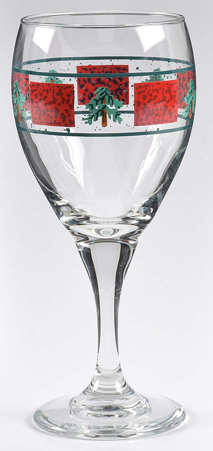 Holiday Glassware Goblet by Folkcraft-1