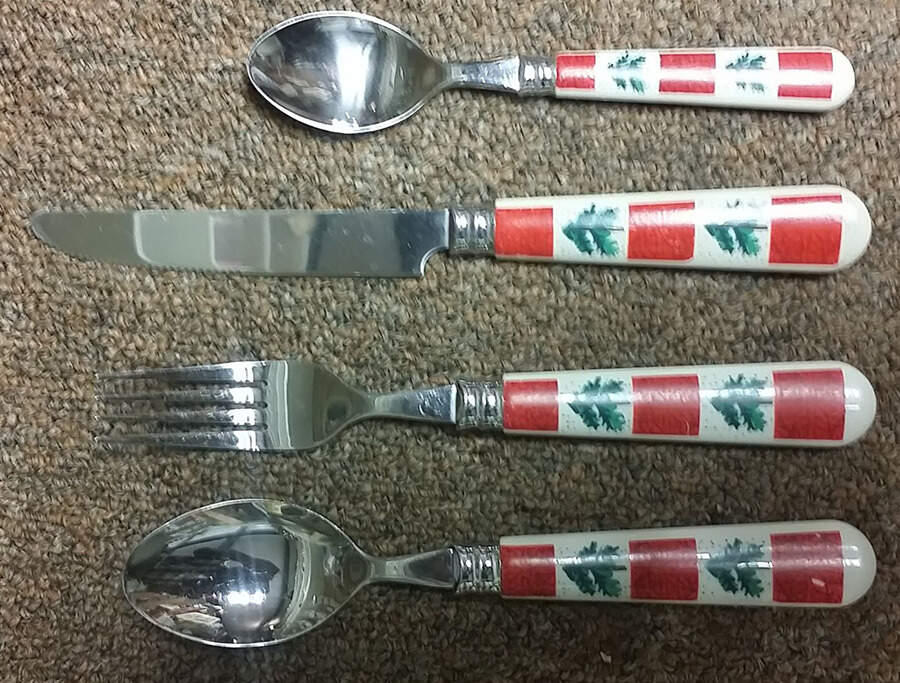 Holiday Dinner Fork (7 1/2" or Larger) by Folkcraft-1