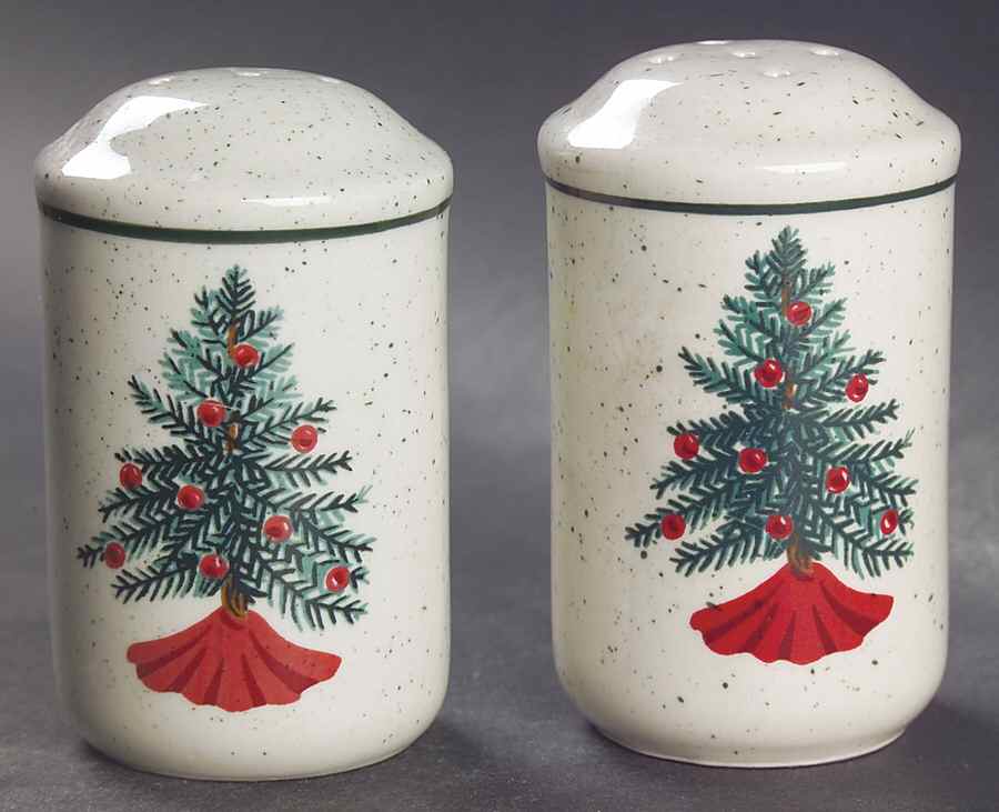 Holiday Salt & Pepper Set by Folkcraft-1