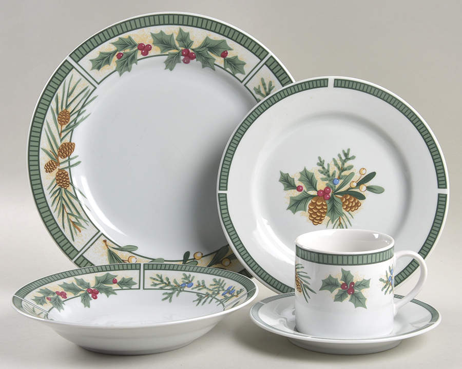 Wintergreen 5 Piece Place Setting by Fairfield-1