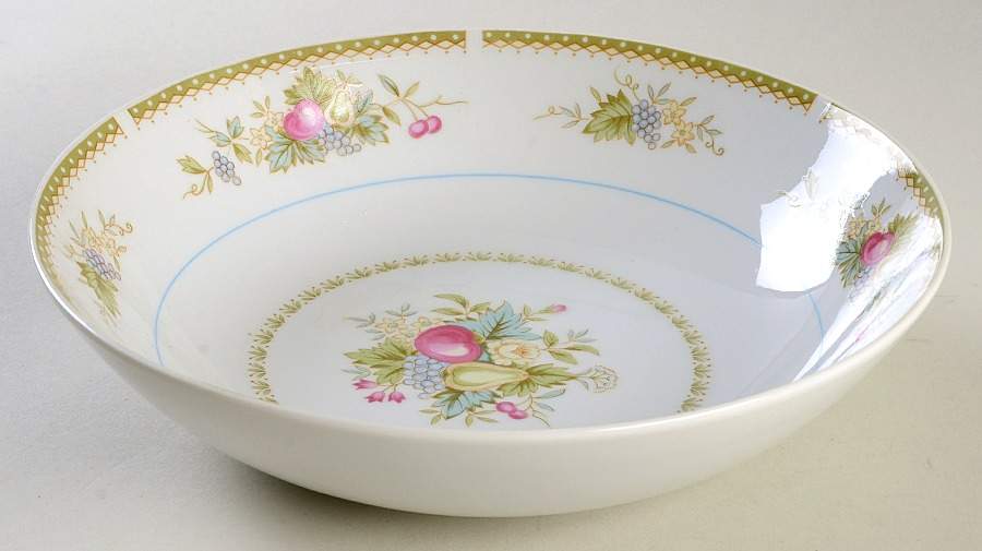 Cornucopia 9" Round Vegetable Bowl by Fine China of Japan-1