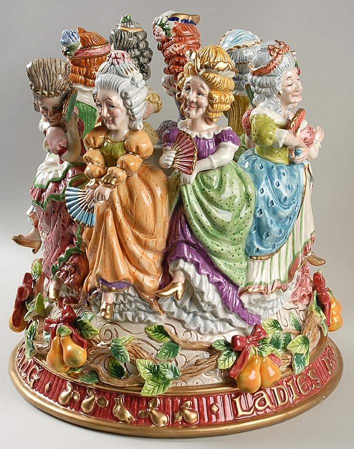 Twelve Days of Christmas 11" Vase by Fitz & Floyd-1