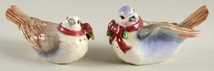 Twelve Days of Christmas Salt & Pepper Set by Fitz & Floyd-1