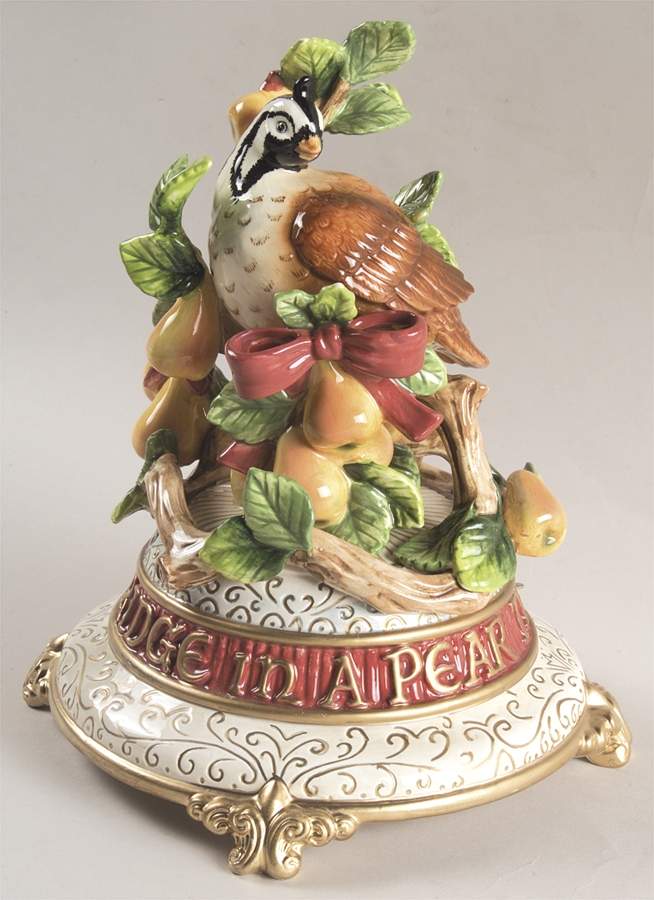 Twelve Days of Christmas Music Box by Fitz & Floyd-1