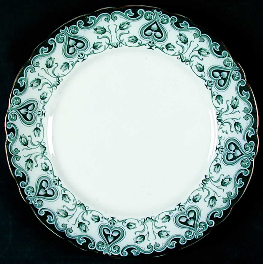Oxford Bluegreen Dinner Plate by Ford & Sons-1
