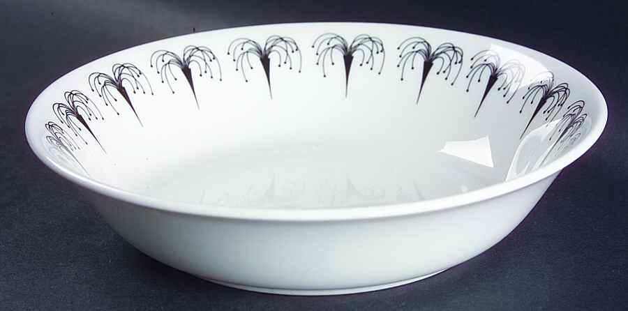 Domino Coupe Cereal Bowl by Foley-1