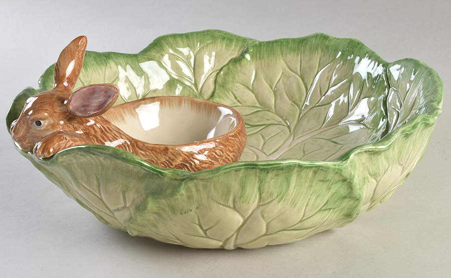 Autumn Leaves Chip and Dip Set by Fitz & Floyd-1