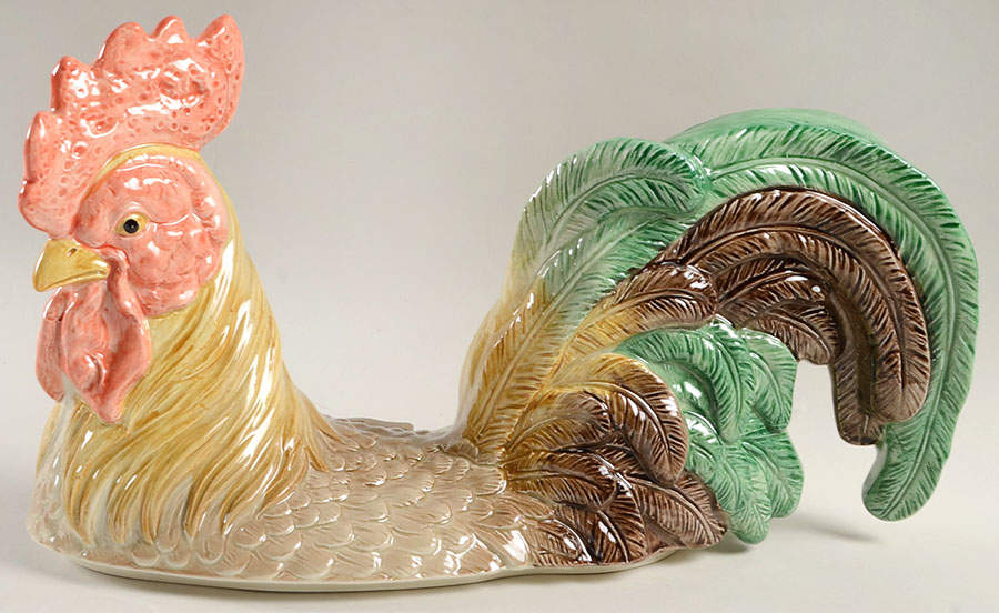 Autumn Leaves Lid for Tureen by Fitz & Floyd-1