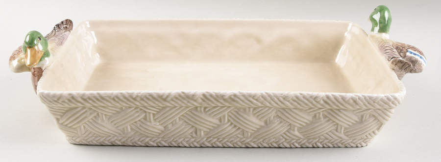 Autumn Leaves 16" Lasagna by Fitz & Floyd-1