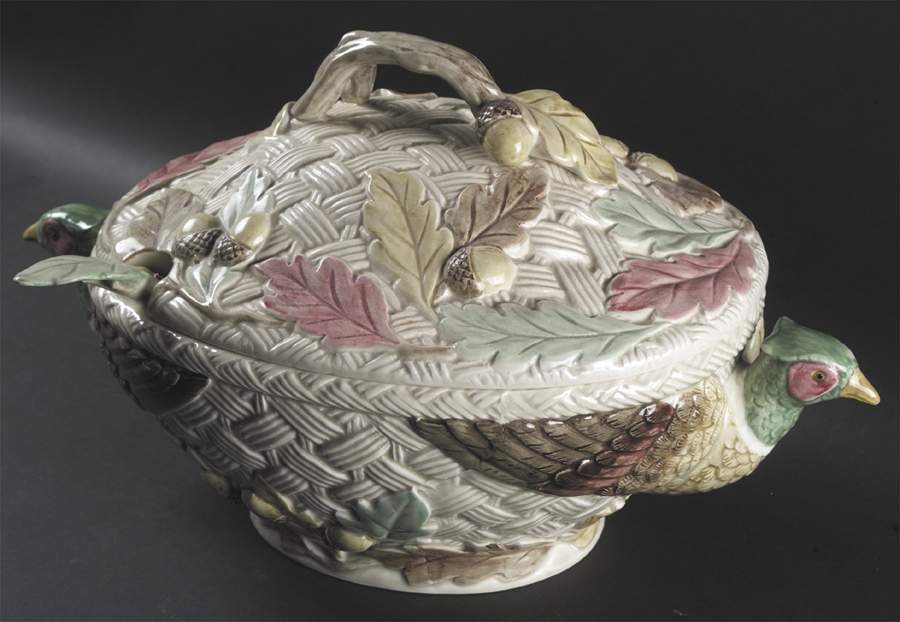 Autumn Leaves Tureen &  Lid by Fitz & Floyd-1
