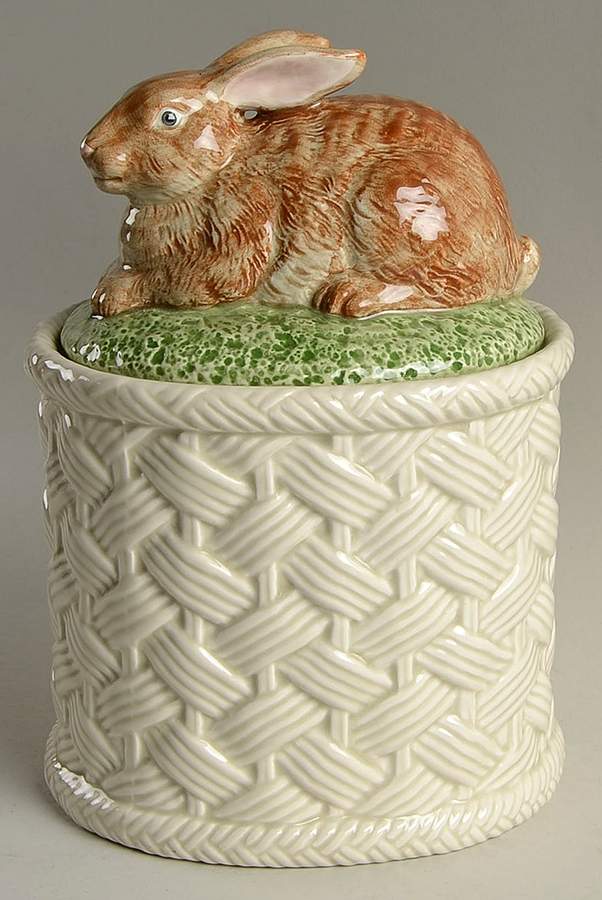 Autumn Leaves Medium Canister & Lid by Fitz & Floyd-1