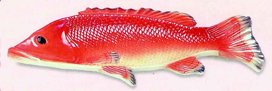 Fish Market (Newer, 2000) 22" Fish Platter by Fitz & Floyd-1