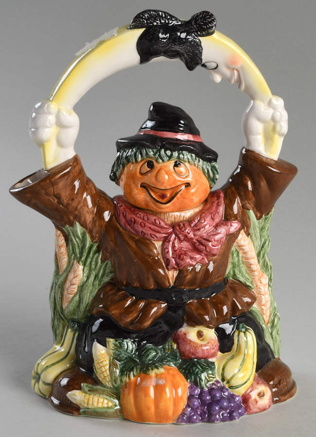 Halloween Tea Party Teapot & Lid by Fitz & Floyd-1