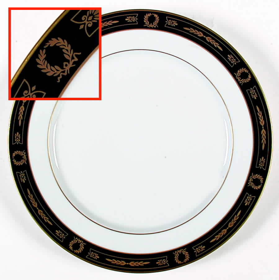 Imperial Court (Wreath) Dinner Plate by Faberge-1