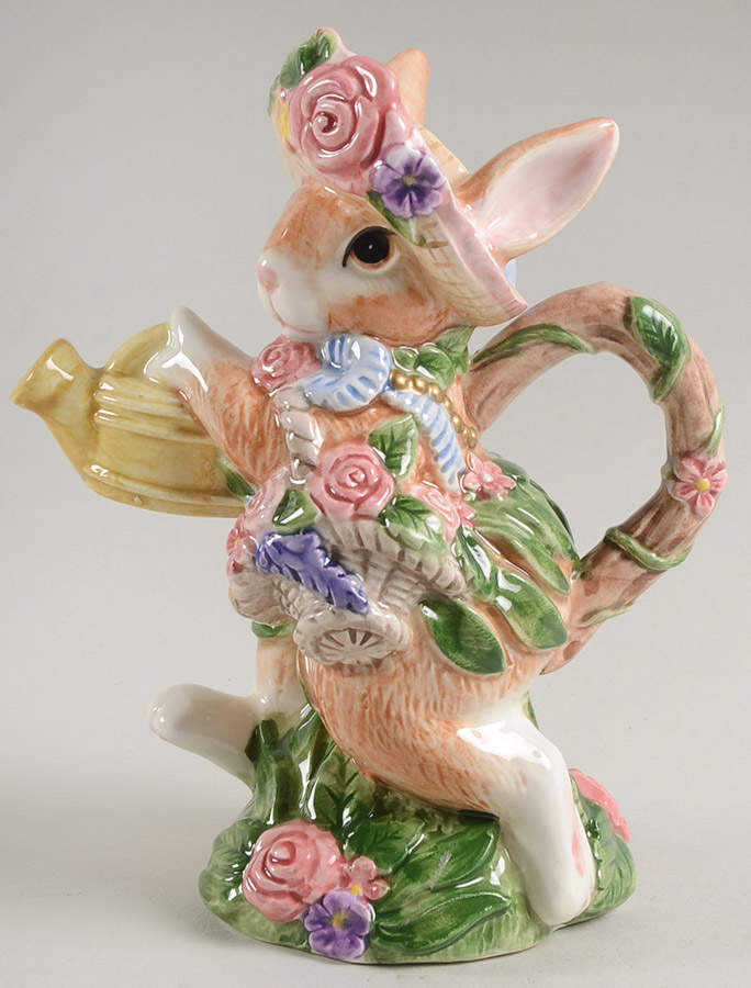 Mayfair Bunny Creamer by Fitz & Floyd-1