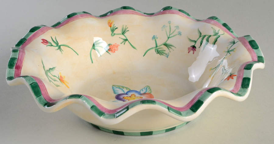 Gypsy Chicks Sculpted Serving Bowl by Fitz & Floyd-1