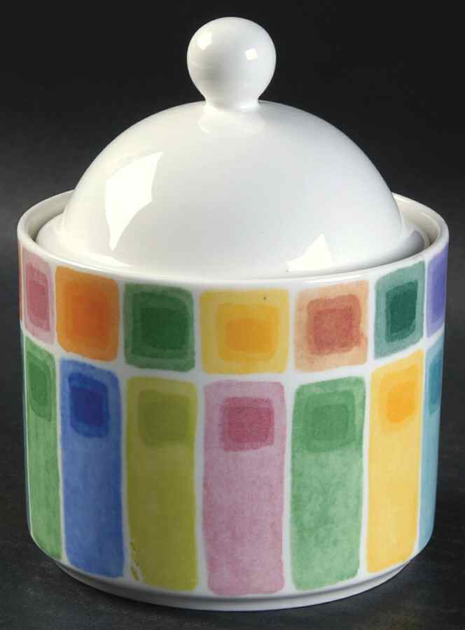 Gypsy Chicks Sugar Bowl & Lid by Fitz & Floyd-1