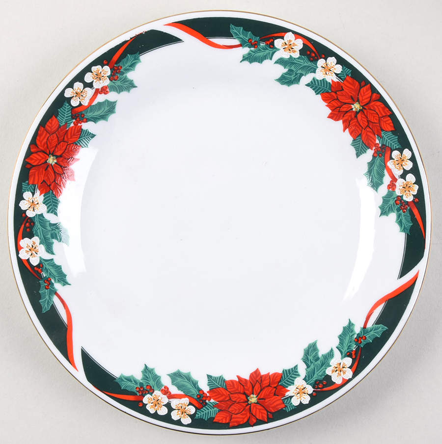 Deck the Halls Salad Plate by Fairfield-1