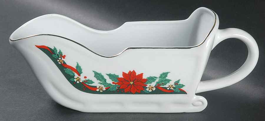 Deck the Halls Gravy Boat by Fairfield-1