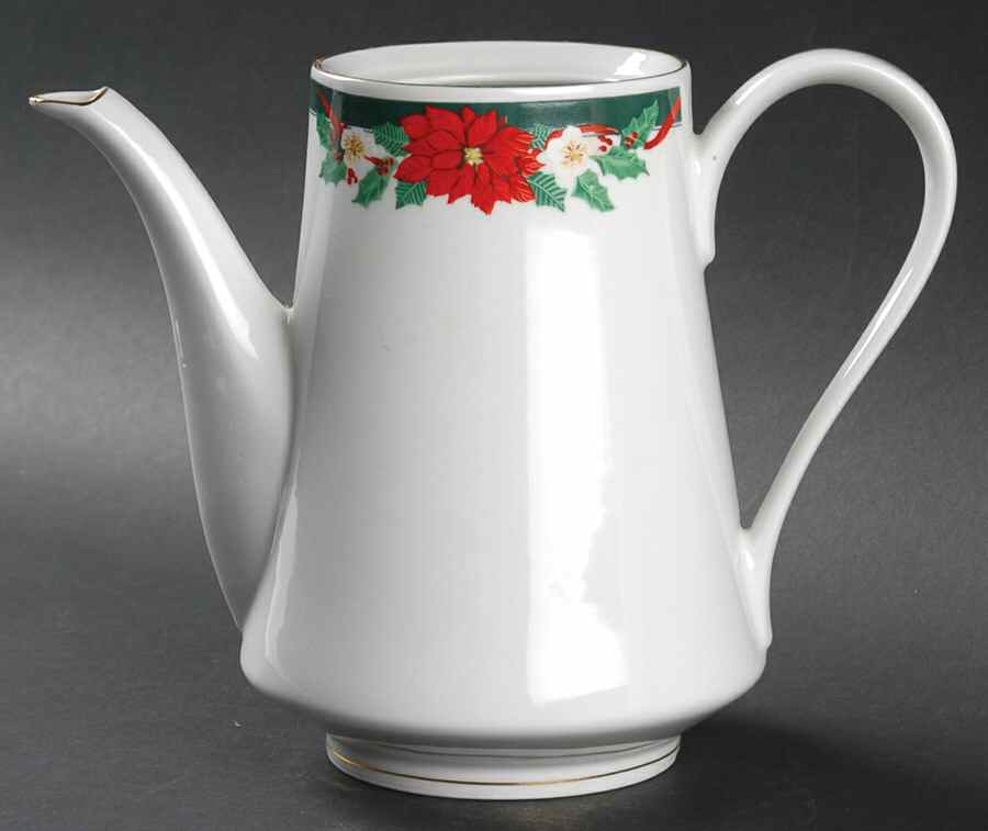 Deck the Halls Teapot No Lid by Fairfield-1