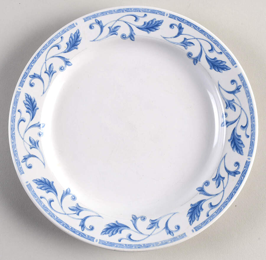 Bluescroll Salad Plate by Farberware-1