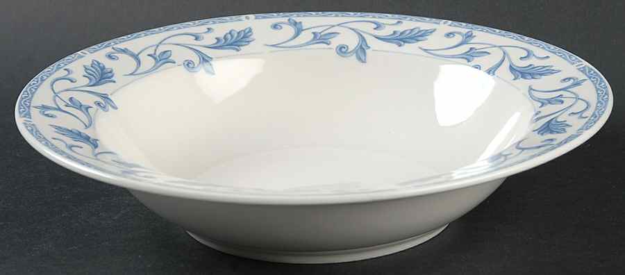 Bluescroll Rim Soup Bowl by Farberware-1