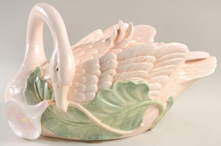 Lily of The Valley Tureen & Lid w/Ladle by Fitz & Floyd-1