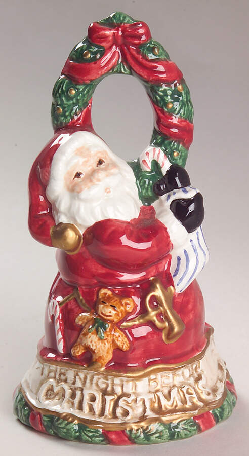 The Night Before Christmas Bell by Fitz & Floyd-1