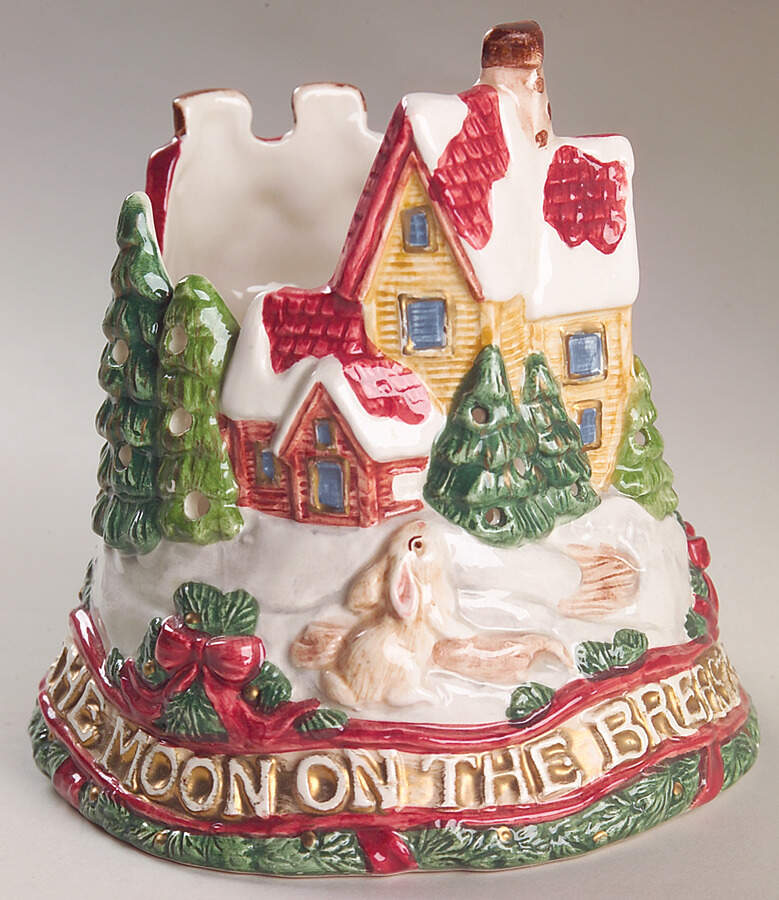 The Night Before Christmas Votive Candleholder by Fitz & Floyd-1