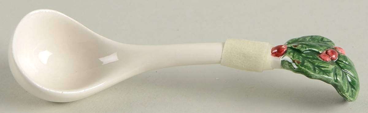 The Night Before Christmas All Ceramic Sugar Spoon by Fitz & Floyd-1