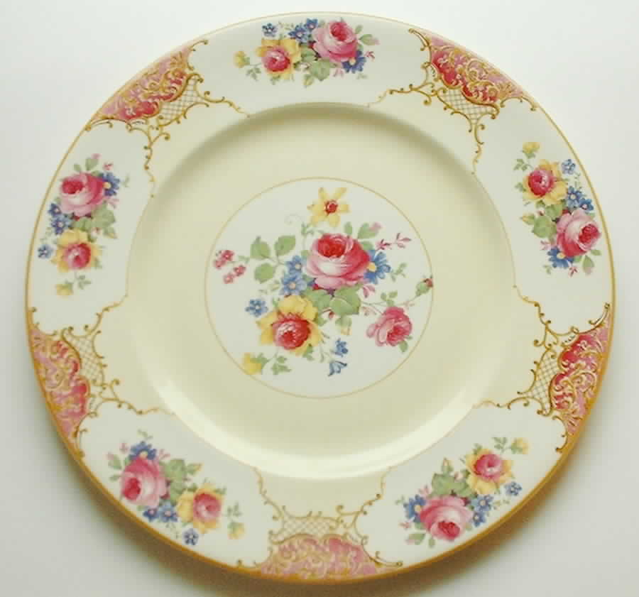 6786 (Red) Dinner Plate by Fondeville-1