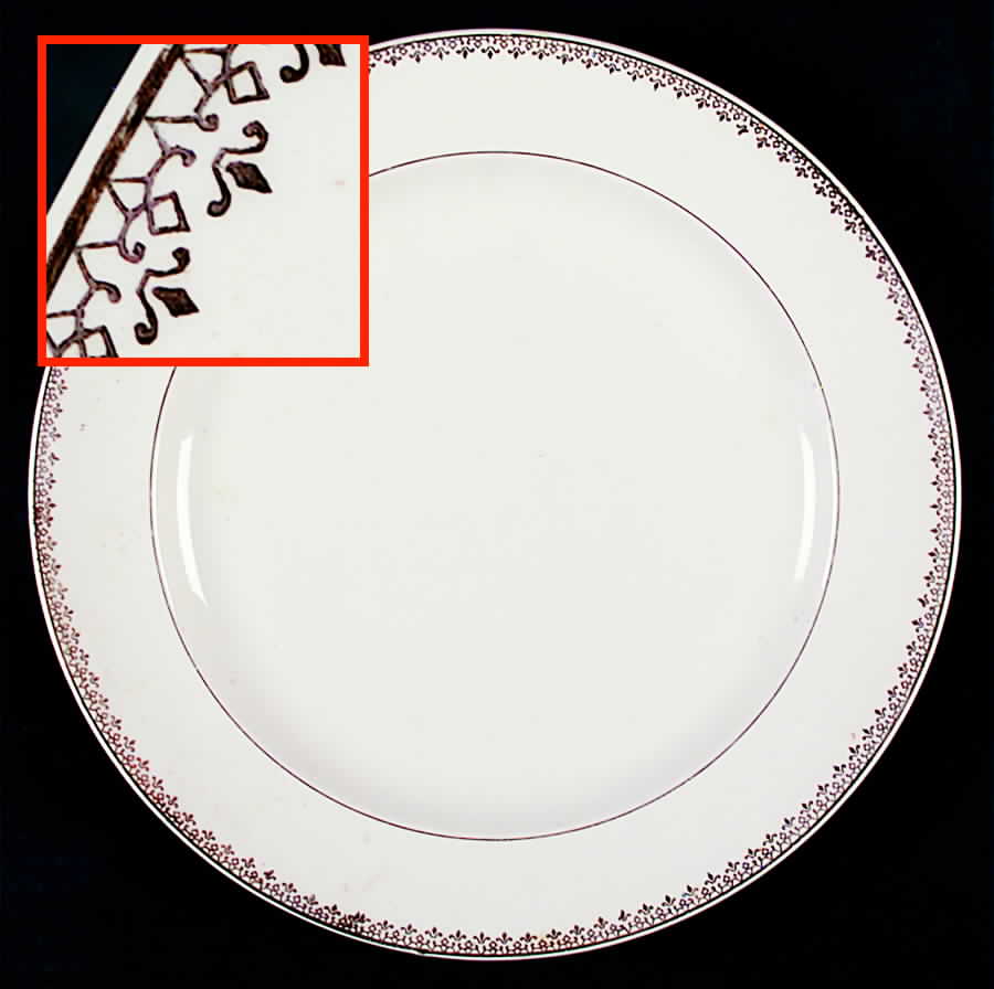 FSX102 Dinner Plate by French Saxon-1
