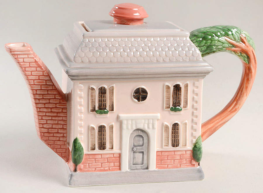 Chateau Teapot & Lid by Fitz & Floyd-1